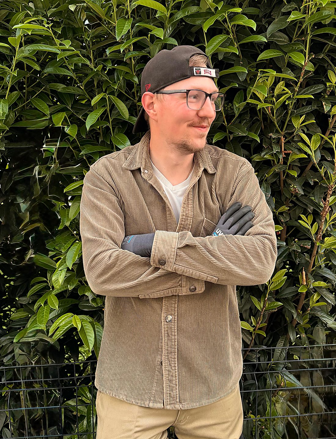Lars Battermann bei der Arbeit